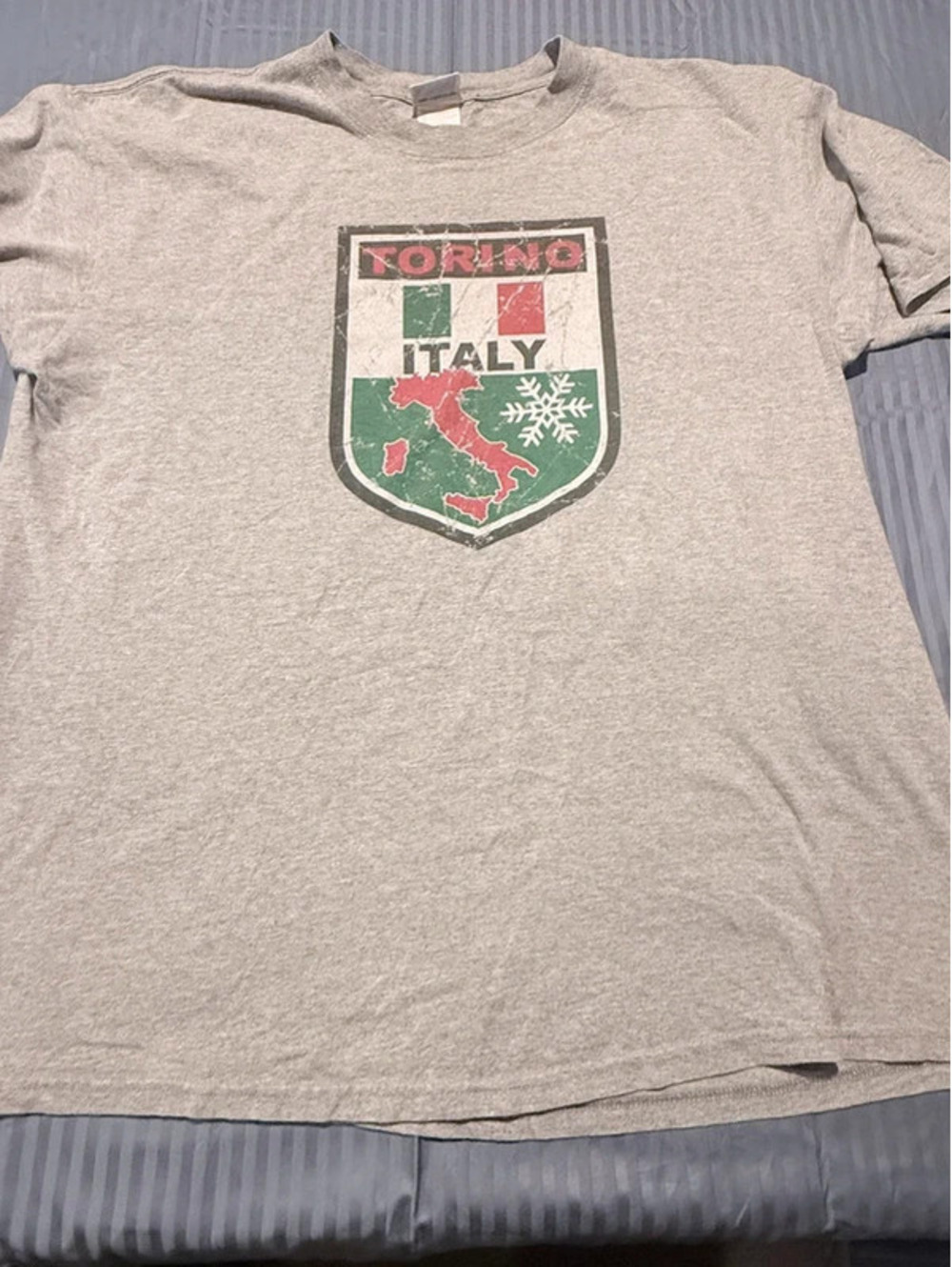2006 Vintage USA Olympics Torino Italy T-Shirt XL 1275